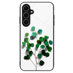 Til Samsung Galaxy A16 5G / 4G Cover Hærdet Glas+PC+TPU Telefonbeskytter Mønsterprint