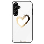 Til Samsung Galaxy A16 5G / 4G Cover Hærdet Glas+PC+TPU Telefonbeskytter Mønsterprint