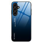 For Samsung Galaxy A36 5G Case Gradient Color Tempered Glass+TPU Phone Cover