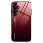 For Samsung Galaxy A36 5G Case Gradient Color Tempered Glass+TPU Phone Cover