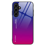 For Samsung Galaxy A36 5G Case Gradient Color Tempered Glass+TPU Phone Cover
