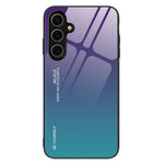 For Samsung Galaxy A36 5G Case Gradient Color Tempered Glass+TPU Phone Cover