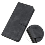 KHAZNEH For Honor Magic7 Lite 5G / X9c 5G / X60 Pro 5G Etui PU Læder Retro Tekstur Telefoncover