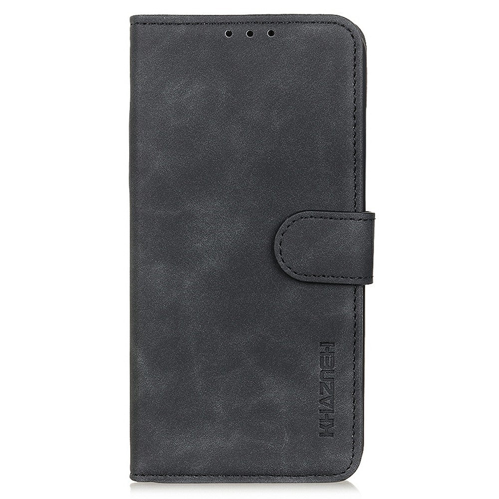 KHAZNEH For Honor Magic7 Lite 5G / X9c 5G / X60 Pro 5G Etui PU Læder Retro Tekstur Telefoncover