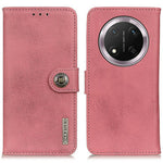 KHAZNEH For Honor Magic7 Lite 5G / X9c 5G / X60 Pro 5G Wallet Case Cowhide Texture Leather Flip Phone Cover
