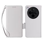 For Oppo Find X8 5G Case with Wrist Strap Litchi Texture PU Leather Wallet Phone Cover