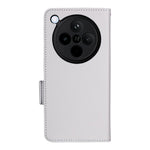 For Oppo Find X8 5G Case with Wrist Strap Litchi Texture PU Leather Wallet Phone Cover