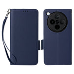 For Oppo Find X8 5G Case with Wrist Strap Litchi Texture PU Leather Wallet Phone Cover