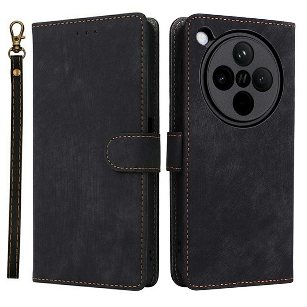 For Oppo Find X8 5G Wallet Case RFID Blocking PU Leather Cover Stand View