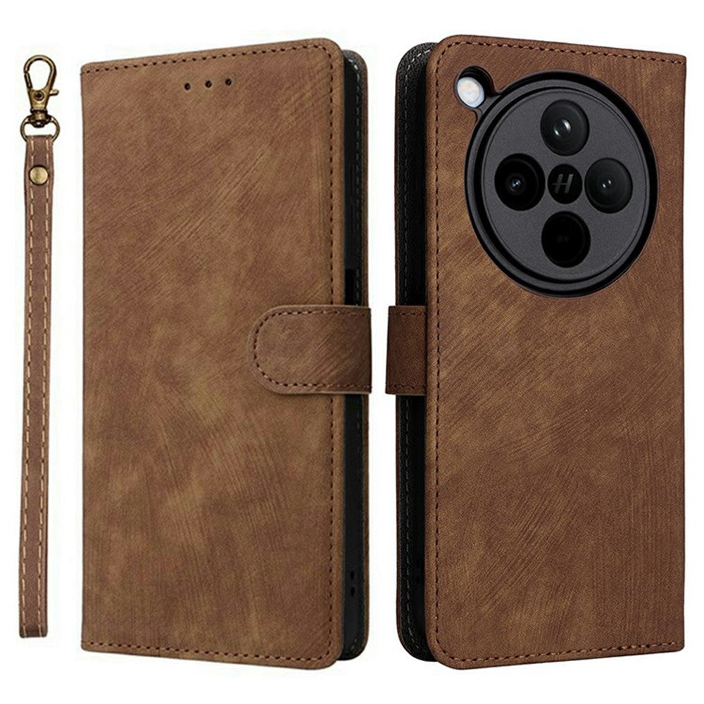 For Oppo Find X8 5G Wallet Case RFID Blocking PU Leather Cover Stand View