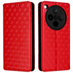 For Oppo Find X8 5G Wallet Case Rhombus Imprinted Leather Phone Cover