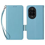 For Huawei nova 13 Pro 5G Case with Wrist Strap Litchi Texture PU Leather Wallet Phone Cover