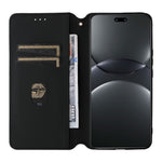 For Huawei nova 13 Pro 5G Wallet Case Rhombus Imprinted Leather Phone Cover