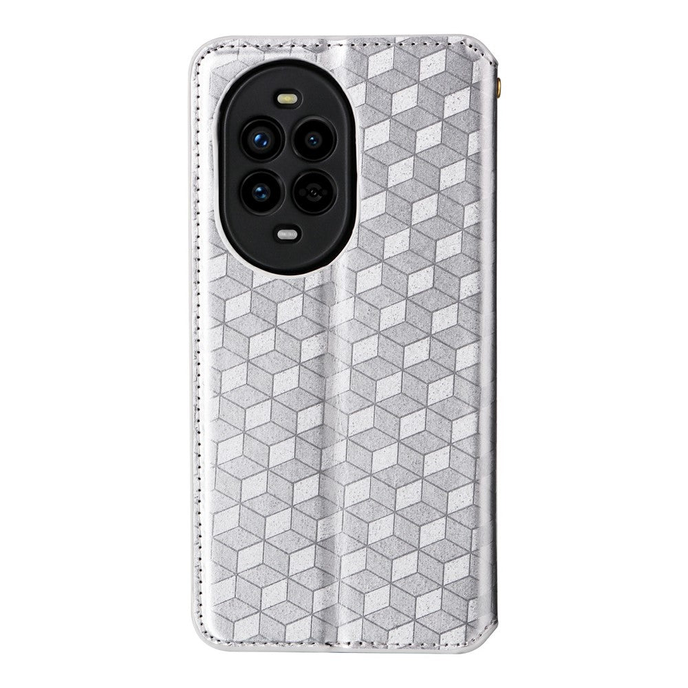 For Huawei nova 13 Pro 5G Wallet Case Rhombus Imprinted Leather Phone Cover