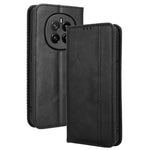 For Honor Magic7 5G Leather Case Wallet Stand Retro Texture Phone Cover