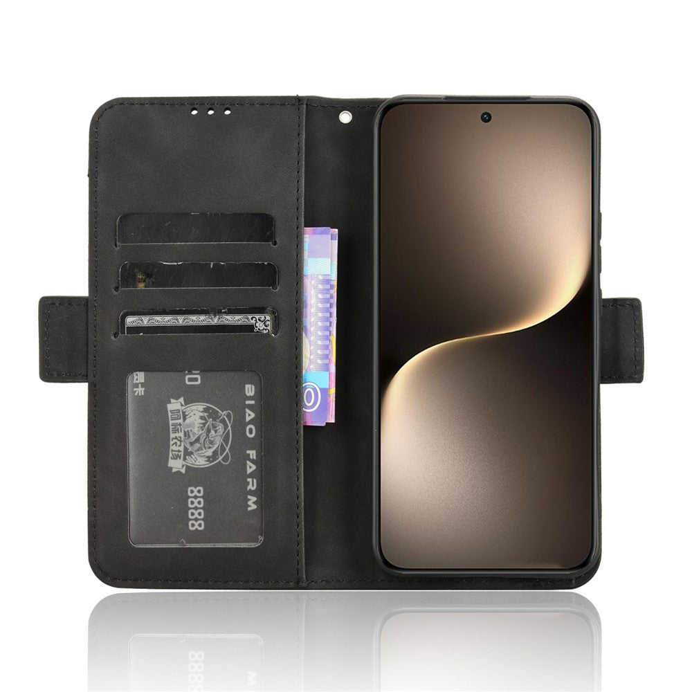For Honor Magic7 5G Leather Case Phone Wallet Cover with Multiple Card Slots