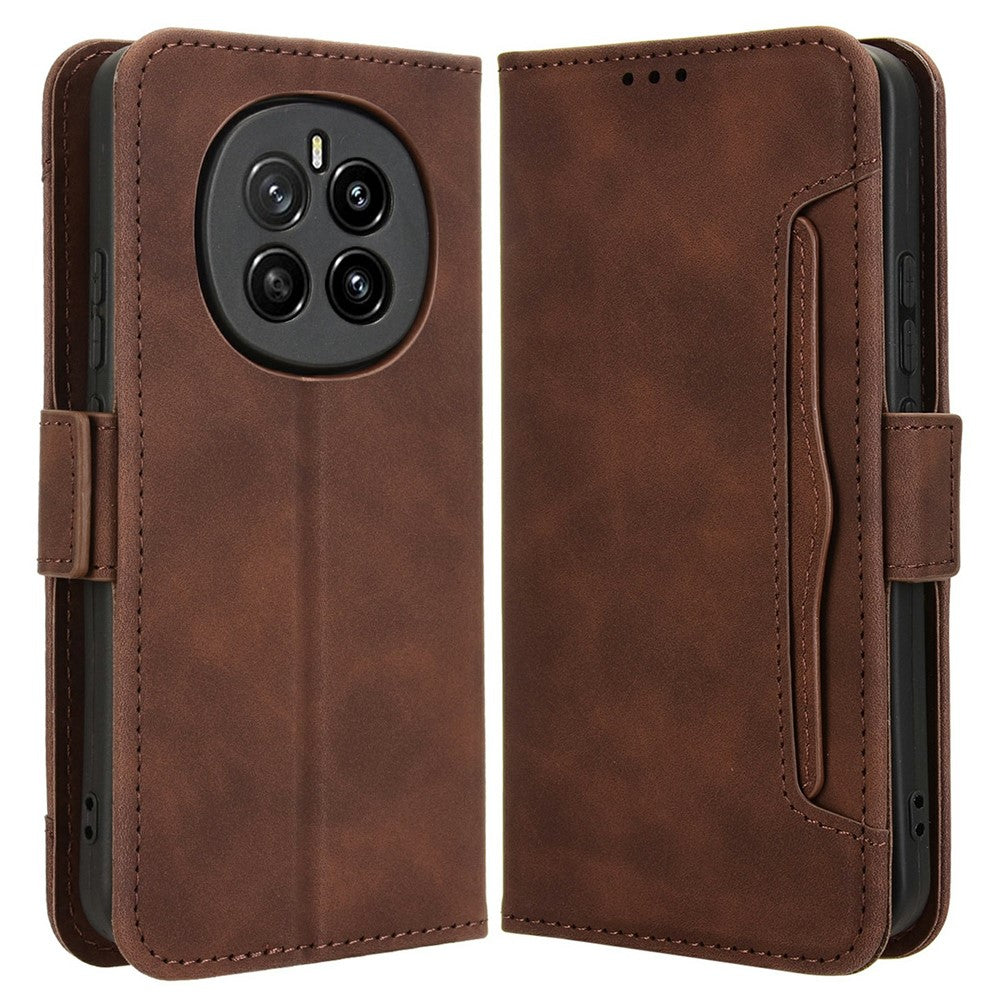 For Honor Magic7 5G Leather Case Phone Wallet Cover with Multiple Card Slots