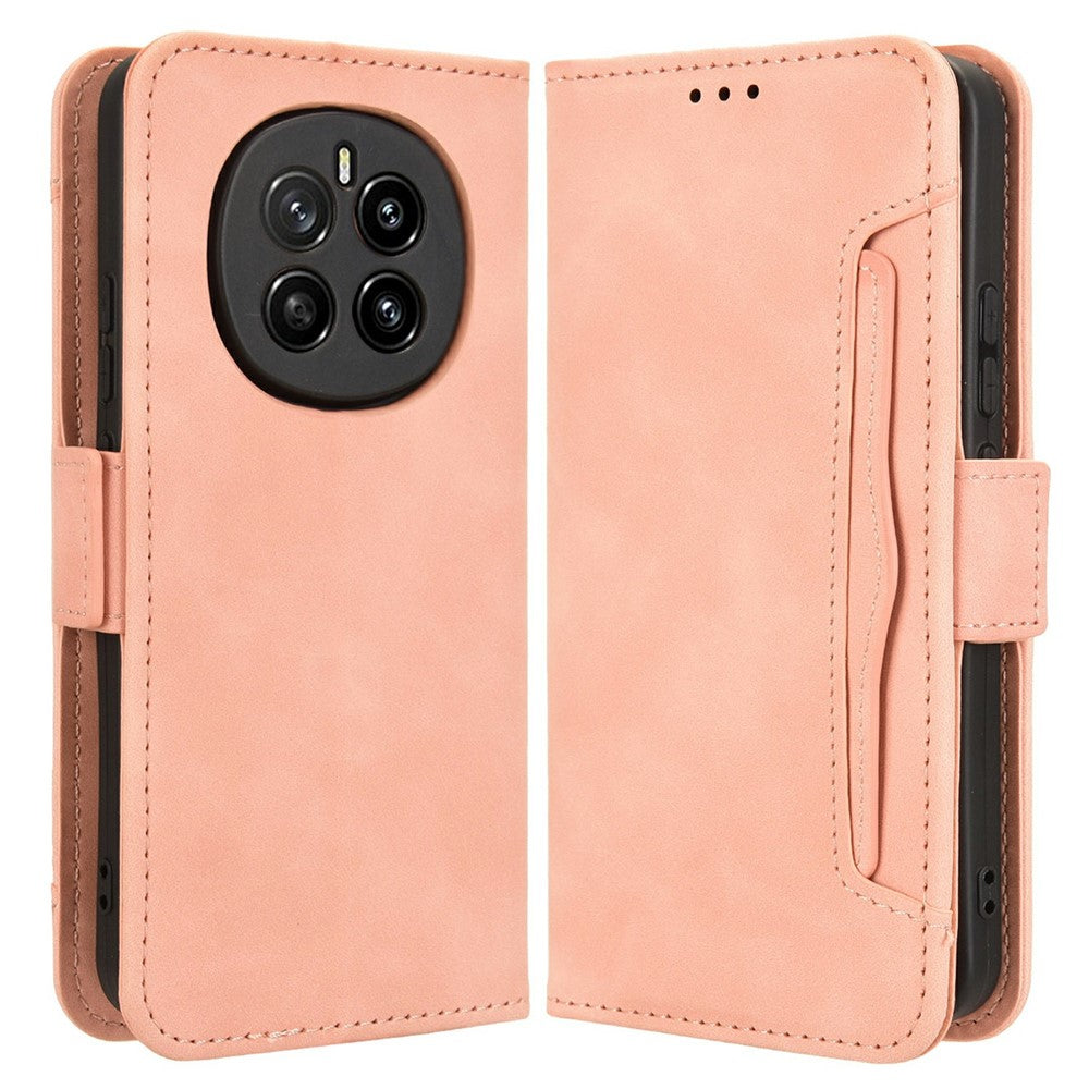 For Honor Magic7 5G Leather Case Phone Wallet Cover with Multiple Card Slots