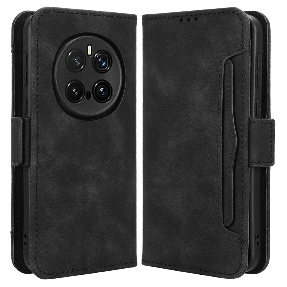For Honor Magic7 Pro 5G Leather Case Phone Wallet Cover with Multiple Card Slots