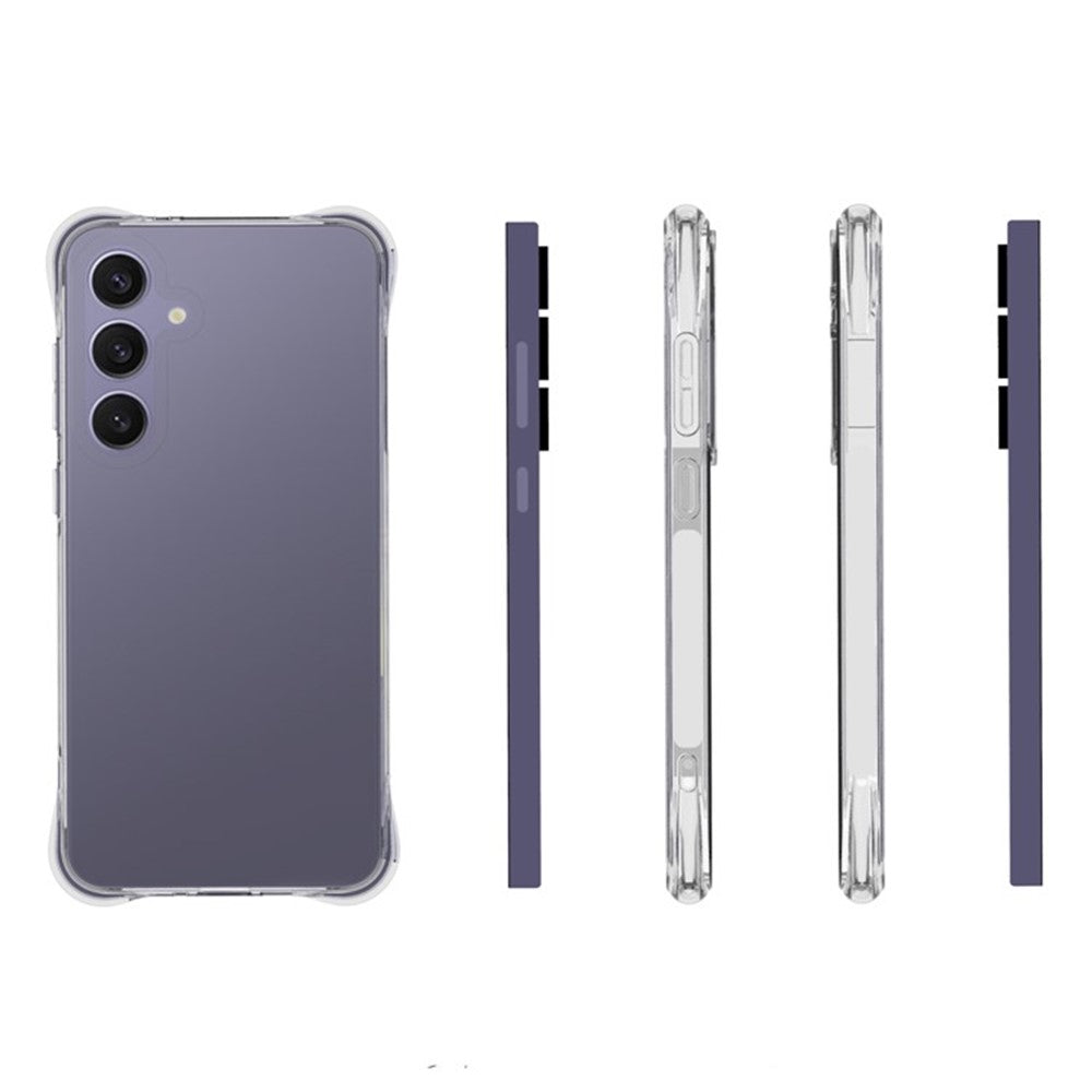 Til Samsung Galaxy A56 5G TPU Cover Skridsikkert Gennemsigtigt Mobiltelefon Cover