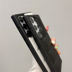 For Samsung Galaxy S23 Ultra Case Puffer Jacket Leather+TPU Soft Touch Phone Cover