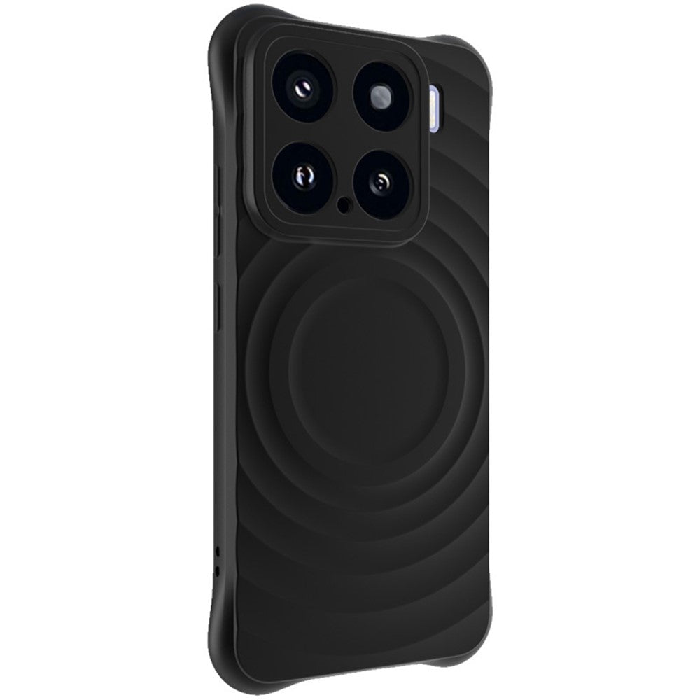 IMAK UC-6-serien til Xiaomi 15/15 Custom Edition-cover med vanddråbestruktur og skridsikkert mat TPU-cover