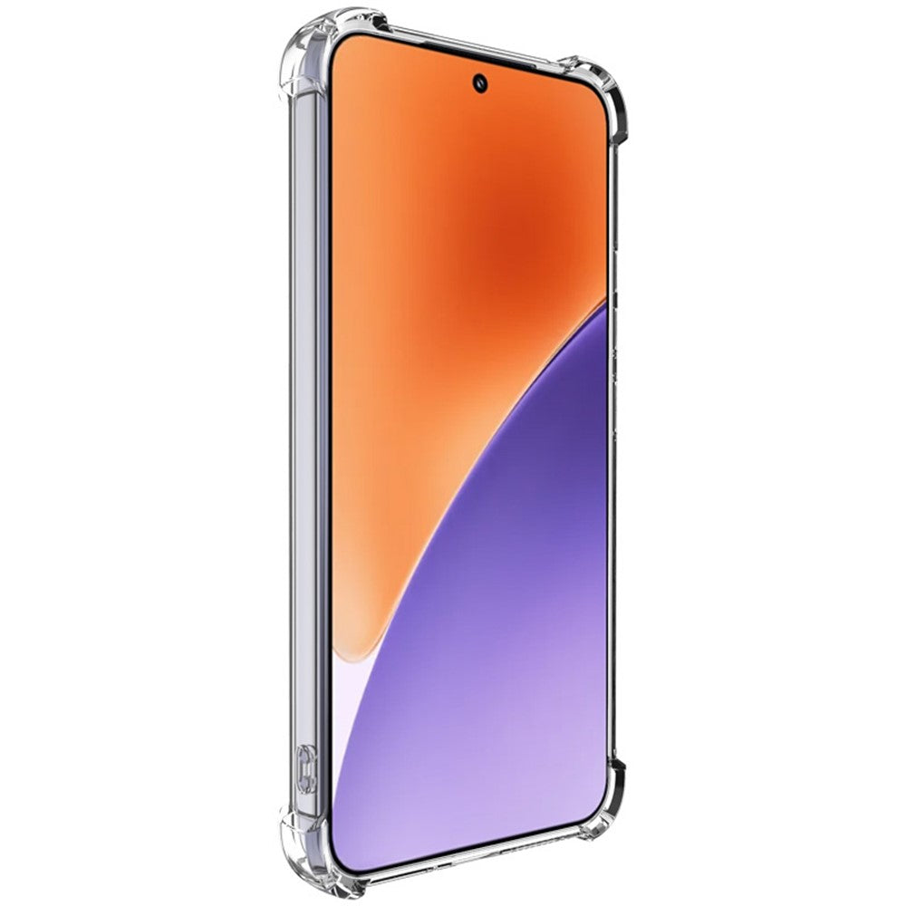 IMAK UX-4 Series for Xiaomi 15 / 15 Custom Edition Case Straight Frame Four Corner Shockproof Clear TPU Cover