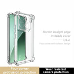 IMAK UX-4 Series for Xiaomi 15 Pro Case Straight Frame Four Corner Shockproof Clear TPU Cover