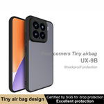 IMAK UX-9B Series For Xiaomi 15 / 15 Custom Edition Case Tiny Airbag PC+TPU Matte Phone Cover
