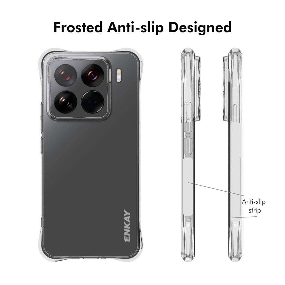 ENKAY HAT PRINCE For Xiaomi 15 Pro Clear Phone Case   Shockproof Anti-Slip TPU Cover
