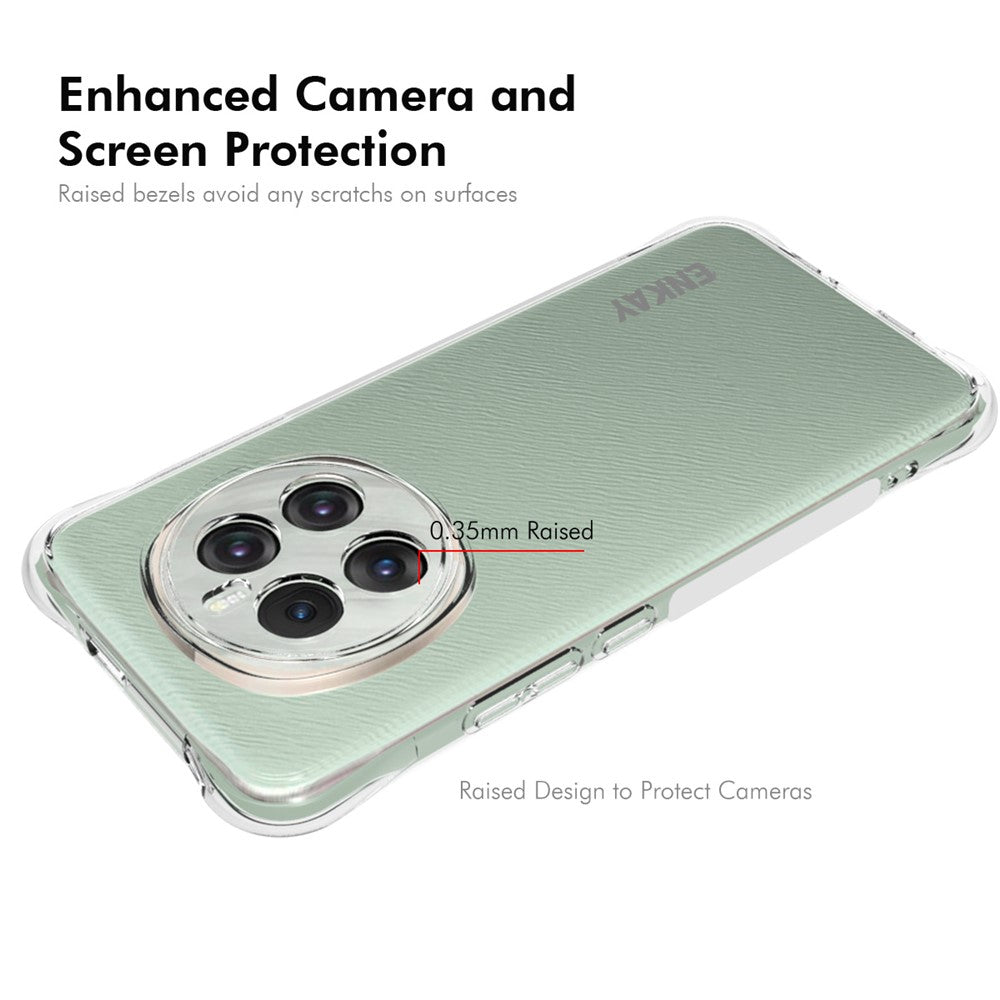 ENKAY HAT PRINCE For Honor Magic7 5G Clear Phone Case   Shockproof Anti-Slip TPU Cover