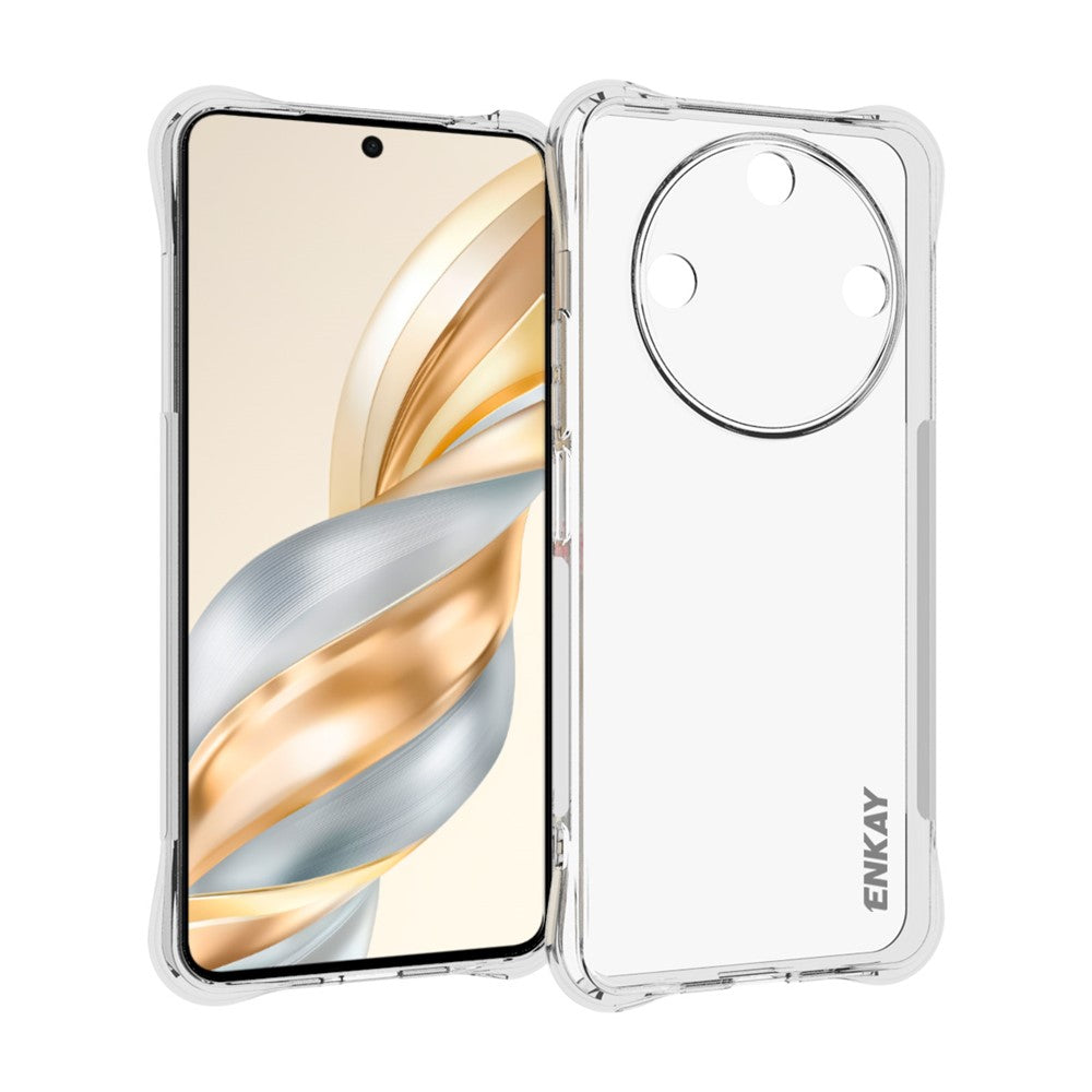 ENKAY HAT PRINCE For Honor X60 5G Clear Phone Case   Shockproof Anti-Slip TPU Cover