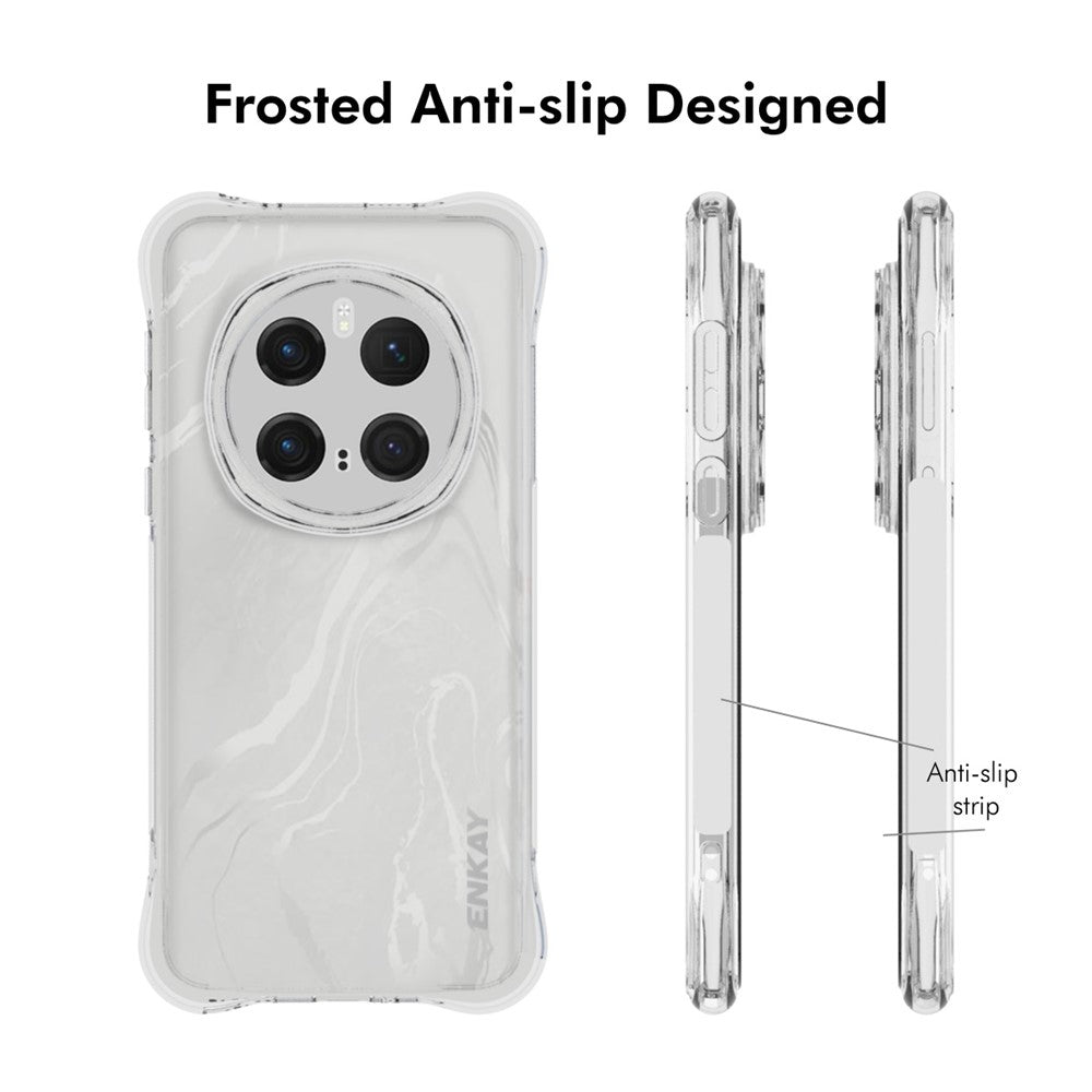 ENKAY HAT PRINCE For Honor Magic7 Pro 5G Clear Phone Case   Shockproof Anti-Slip TPU Cover