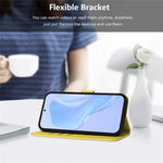 Til Samsung Galaxy A55 5G Cover Ensfarvet Pung Læder Telefoncover med Rem