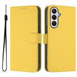 Til Samsung Galaxy A55 5G Cover Ensfarvet Pung Læder Telefoncover med Rem