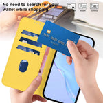 Til Samsung Galaxy A55 5G Cover Ensfarvet Pung Læder Telefoncover med Rem