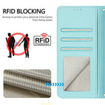 For Xiaomi Redmi Note 14 Pro+ 5G / 14 Pro 5G / Poco X7 5G Case with Strap RFID Blocking Leather Wallet Phone Cover Cat Mouse Pattern