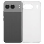 OnePlus Nord 4-skal med hårt PC-fodral och frostat minimalistiskt mobilfodral
