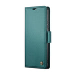 CASEME For Xiaomi Redmi Note 14 5G Leather Case  023 RFID Blocking 3 Card Slot Mobile Cover