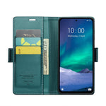 CASEME For Xiaomi Redmi Note 14 5G Leather Case  023 RFID Blocking 3 Card Slot Mobile Cover