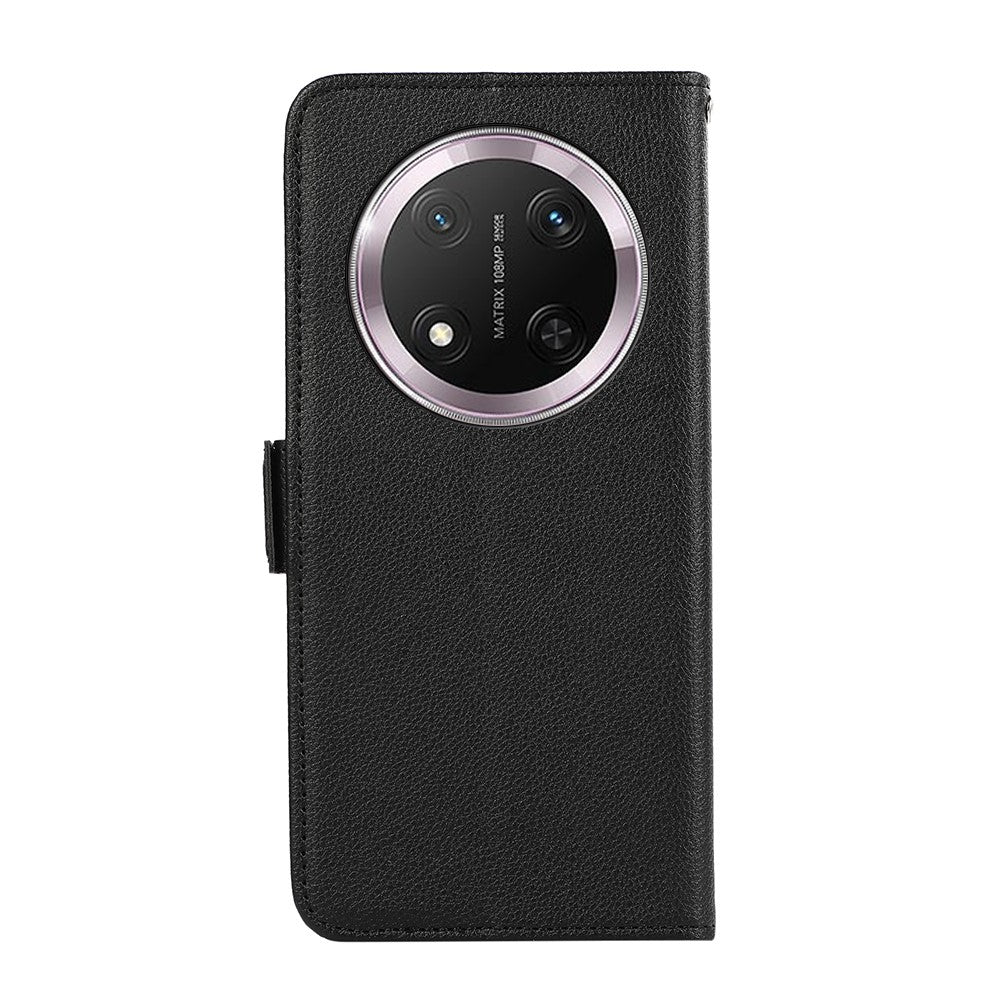 ABEEL For Honor Magic7 Lite 5G / X9c 5G / X60 Pro 5G Case Litchi Texture Leather RFID Blocking Phone Cover