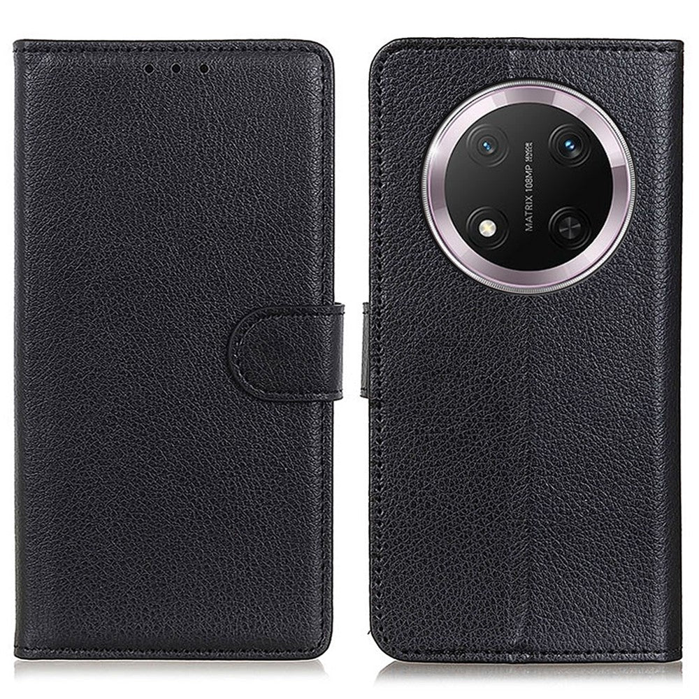 For Honor Magic7 Lite 5G / X9c 5G / X60 Pro 5G Wallet Case PU Leather Phone Cover Litchi Texture