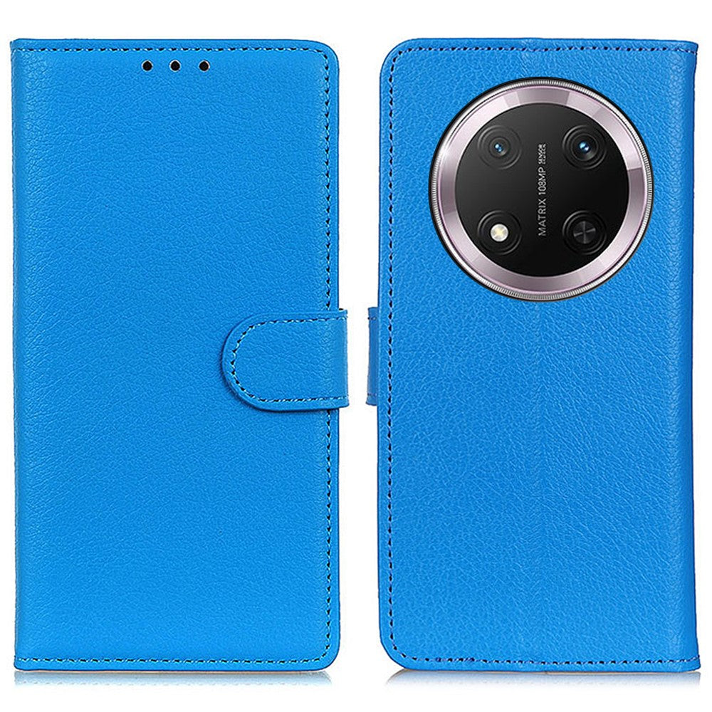 For Honor Magic7 Lite 5G / X9c 5G / X60 Pro 5G Wallet Case PU Leather Phone Cover Litchi Texture