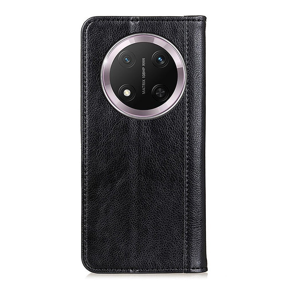 For Honor Magic7 Lite 5G / X9c 5G / X60 Pro 5G Stand Case Split Leather Litchi Texture Wallet Phone Cover