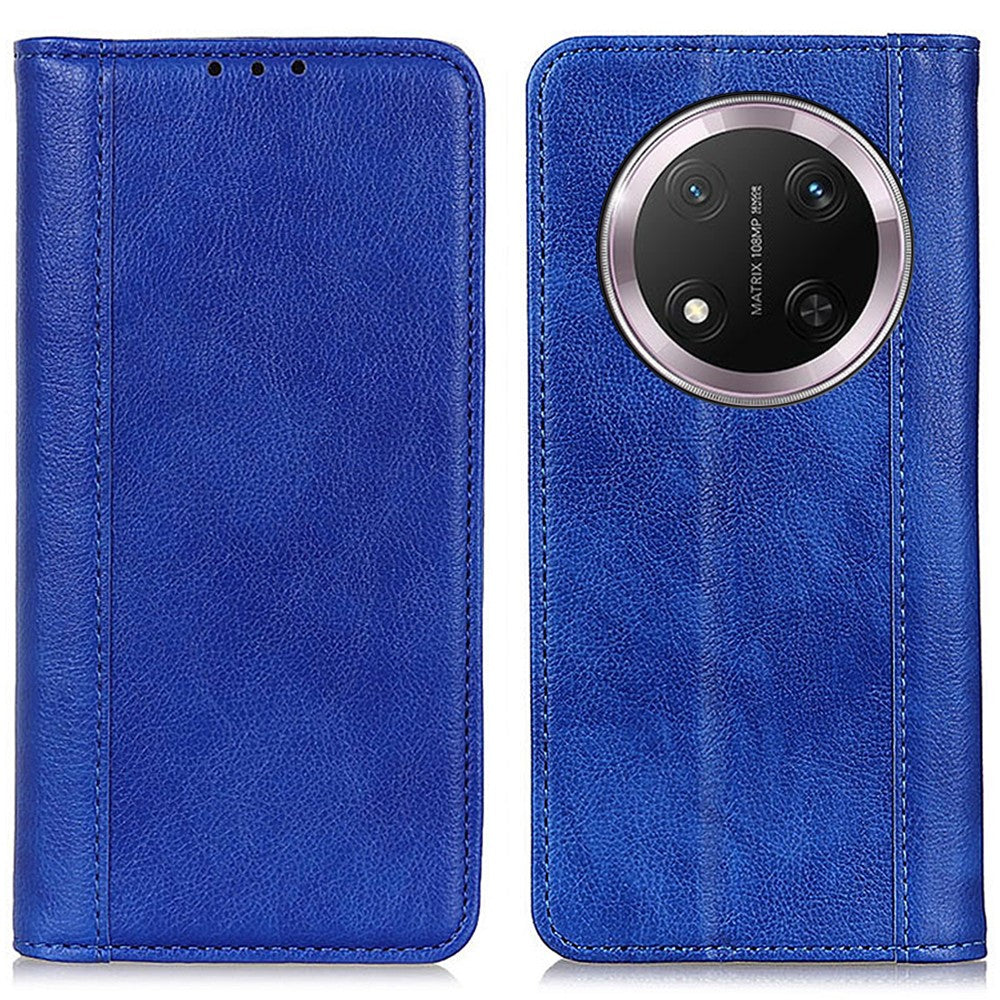 For Honor Magic7 Lite 5G / X9c 5G / X60 Pro 5G Stand Case Split Leather Litchi Texture Wallet Phone Cover