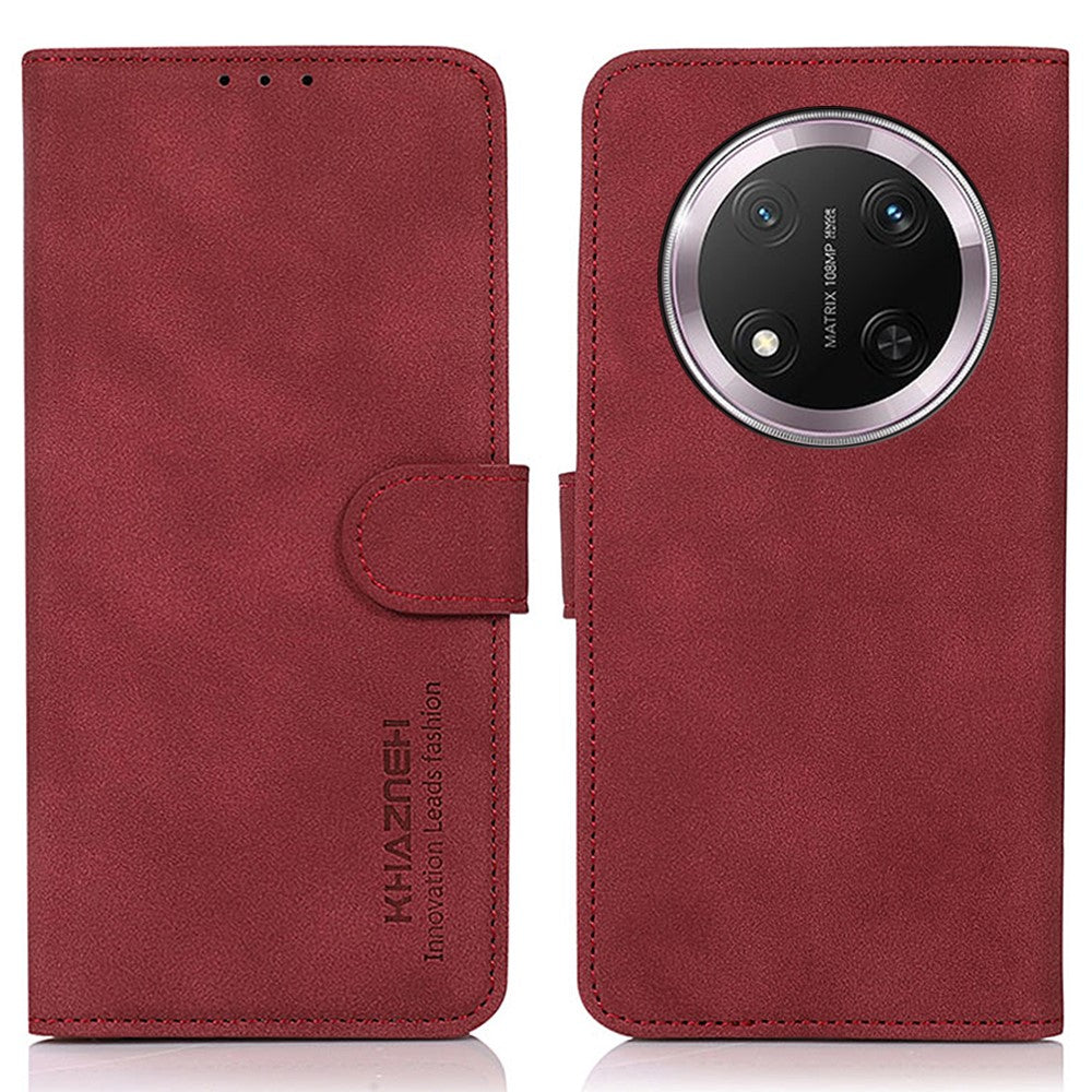 KHAZNEH For Honor Magic7 Lite 5G / X9c 5G / X60 Pro 5G Stand Case PU Leather Wallet Phone Cover
