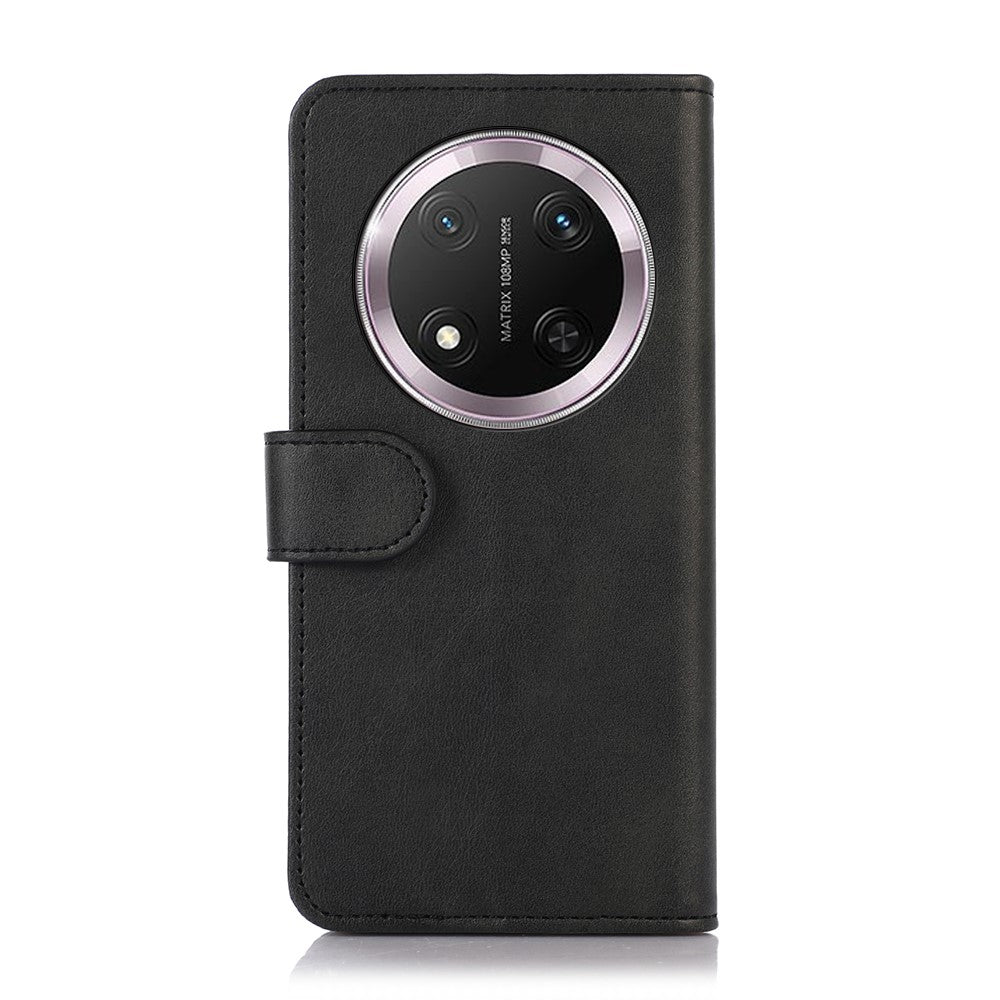 For Honor Magic7 Lite 5G / X9c 5G / X60 Pro 5G Case Cowhide Texture Leather Wallet Phone Cover with Stand