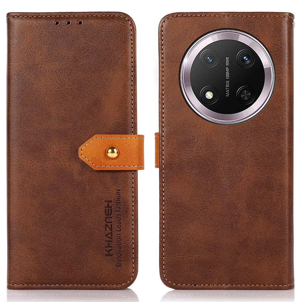 KHAZNEH For Honor Magic7 Lite 5G / X9c 5G / X60 Pro 5G Wallet Phone Case Stand Leather Flip Cover