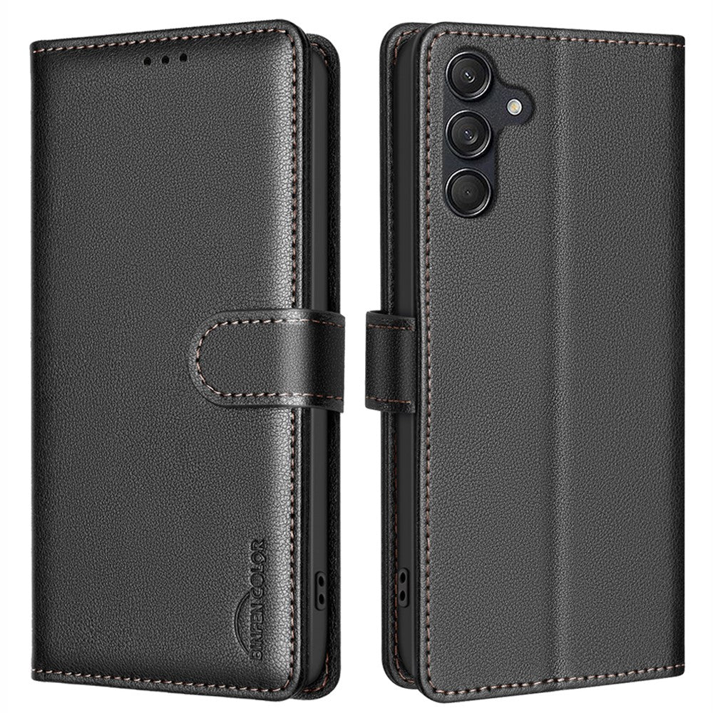 BINFEN COLOR BF32 For Samsung Galaxy A18 5G / A18 4G / A17 5G / A17 4G / A26 5G Leather Case Wallet RFID Blocking Phone Cover