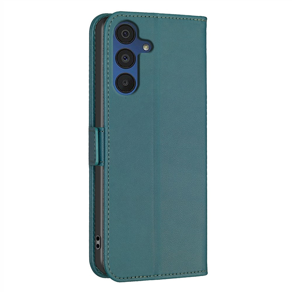 BINFEN COLOR BF31 For Samsung Galaxy A26 5G Case with Wallet Stand PU Leather Flip Phone Cover